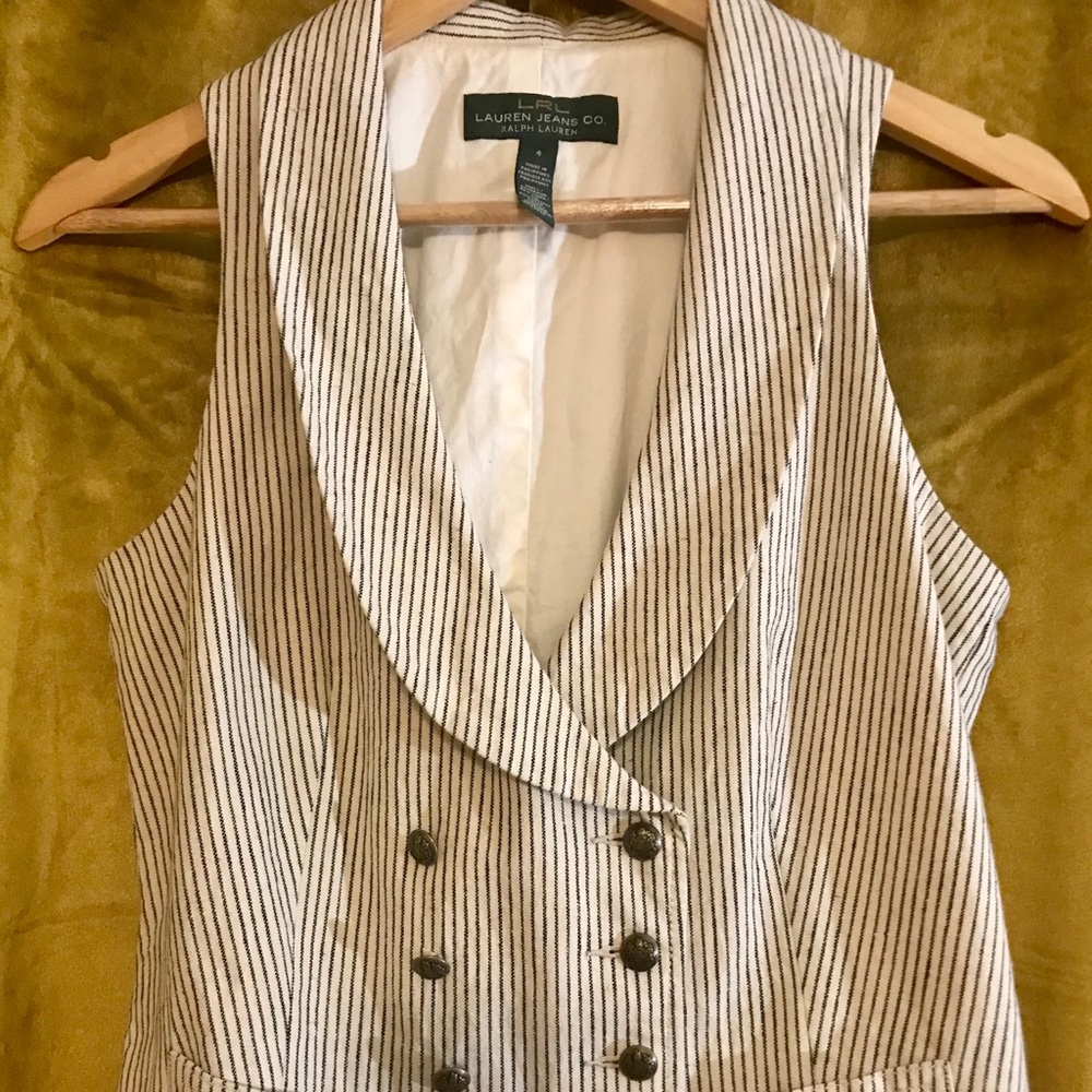 Ralph Lauren linen vest